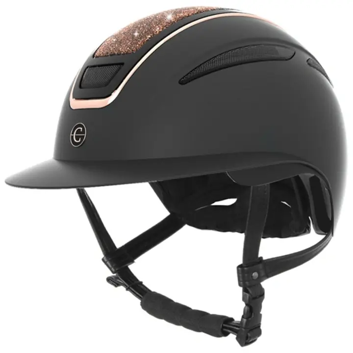 Ridhjälm Elite Polo Rose Gold Svart Beställ nu