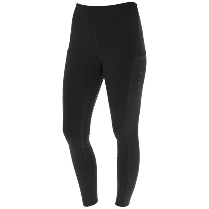 Populär Vinterridtights Grip Helskodda Svart