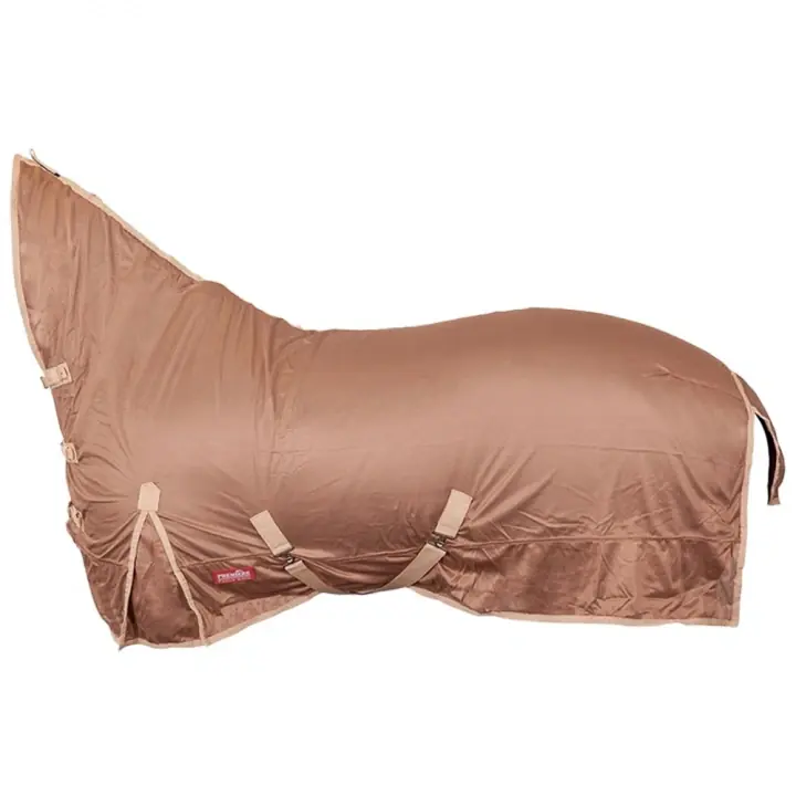 Flugtäcke med Hals Basic Beige Begränsad tid