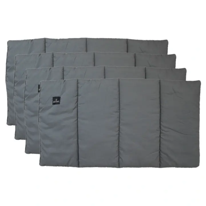 Billigare Benpaddar Quilted Grå