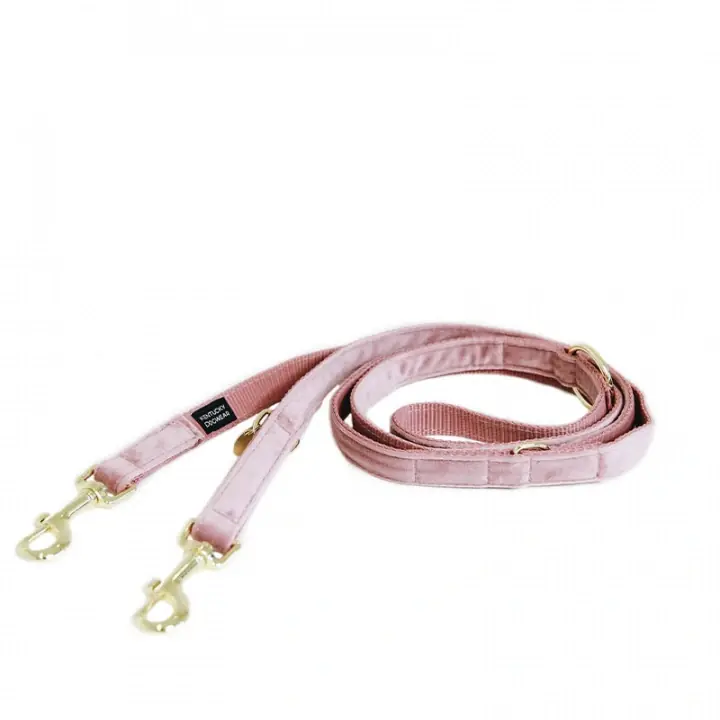 Sänkt pris Koppel Velvet 2m Gammelrosa