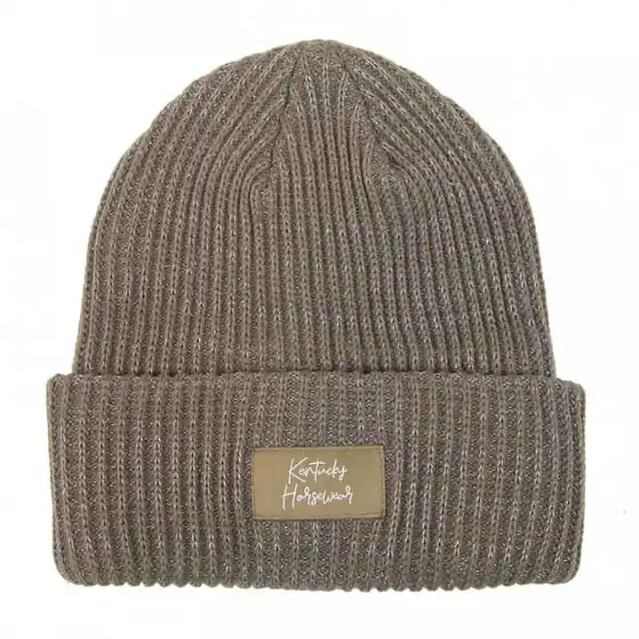 Bästa pris Mössa Beanie Glitter Beige