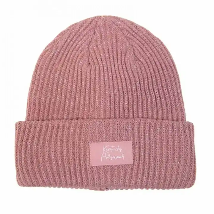 Bästa pris Mössa Beanie Glitter Gammelrosa