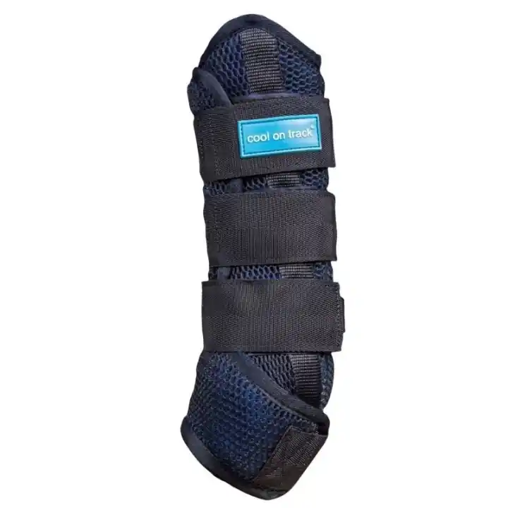 Stallbandage Quick Wraps Cool on Track 2.0 Blå Nedsatt pris