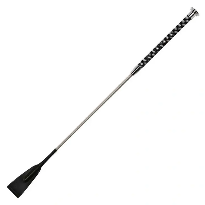 Handla nu Ridspö med stenar 65cm Silver/Svart