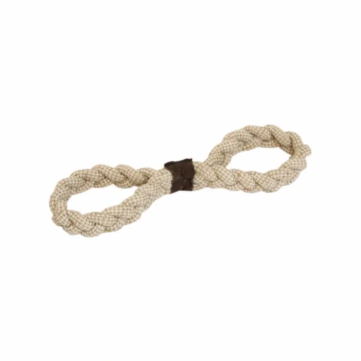 Populärt val Hundleksak Cotton Rope Beige
