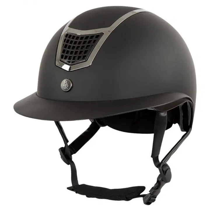 Billigare Ridhjälm Lambda Plus Painted Svart/Gunmetal