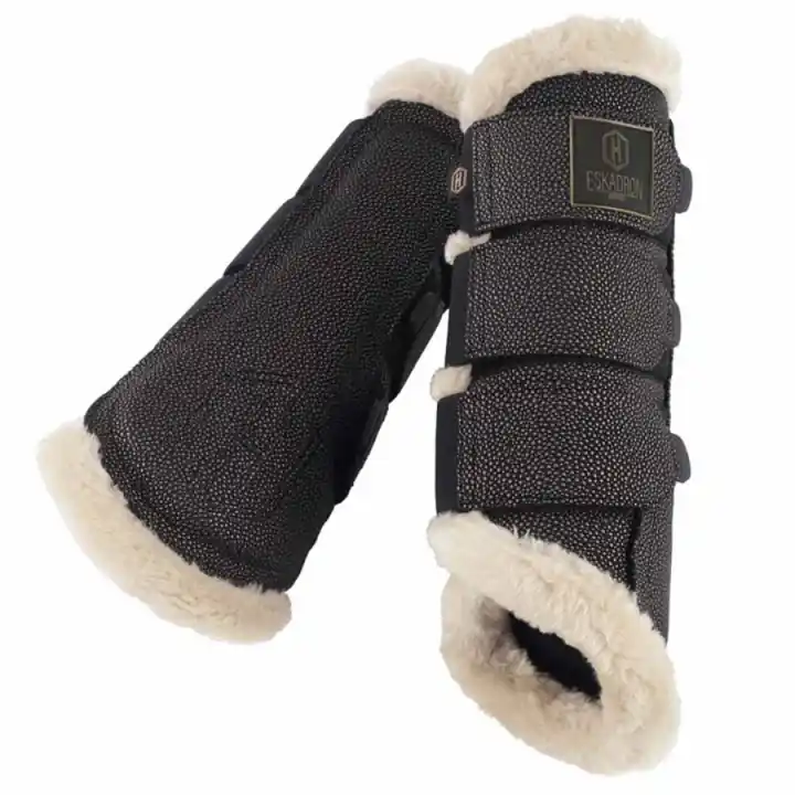 Damasker Stingray Fauxfur Shetty Heritage Svart Premium