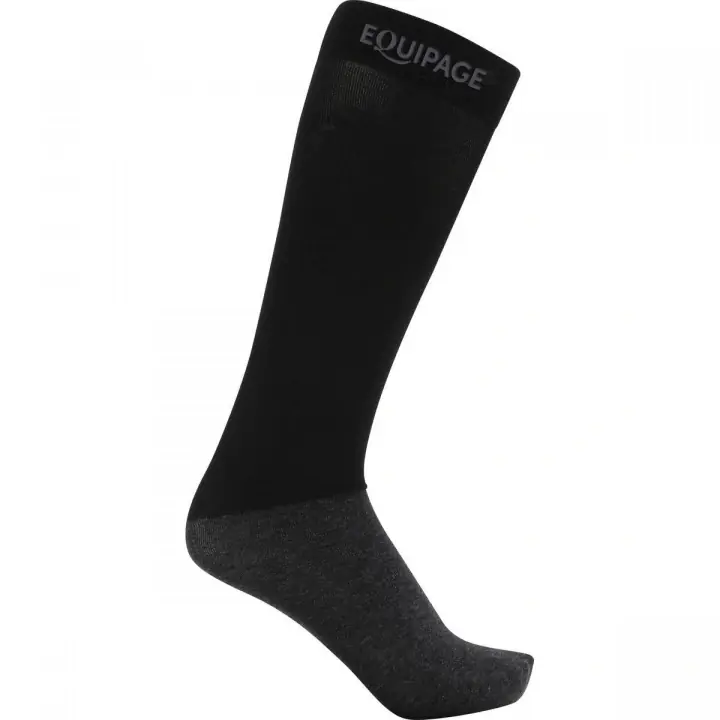 Begränsad tid Ridstrumpor Comfy 2-pack Svart
