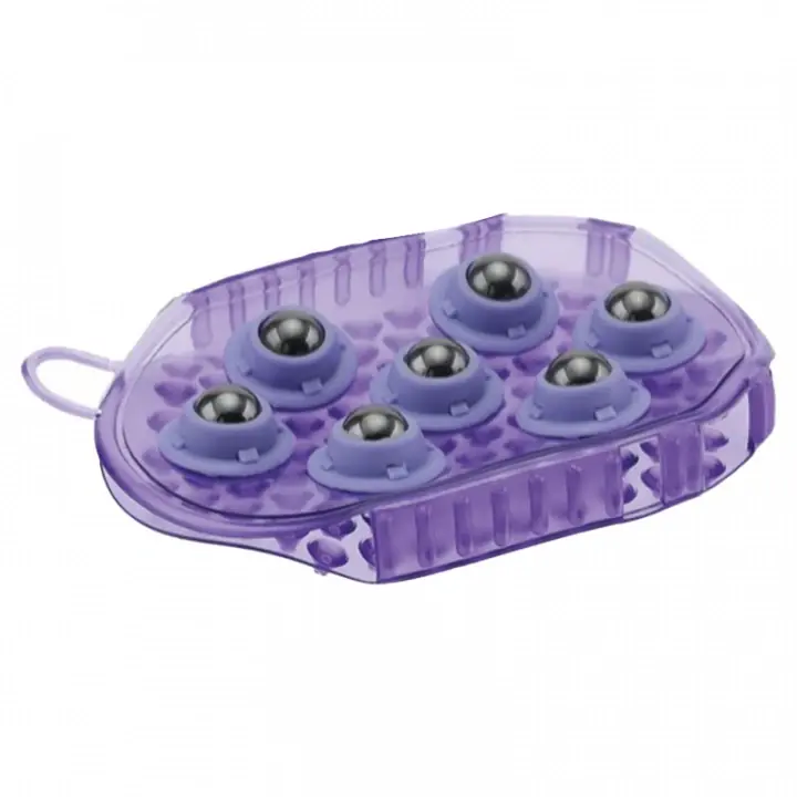 Snabb leverans Massageborste Gel Comb HG Lila