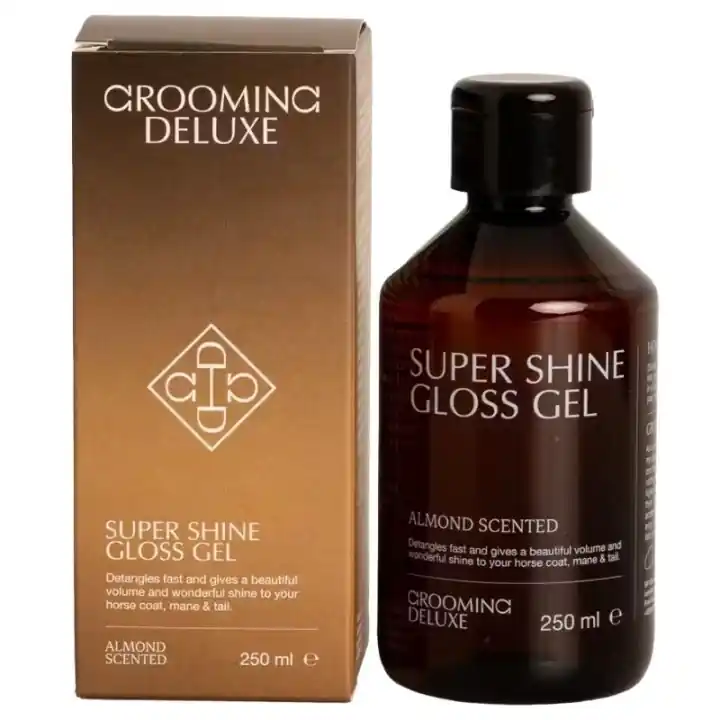Pälsglans Super Shine Gloss Gel Almond 250ml Sista chansen
