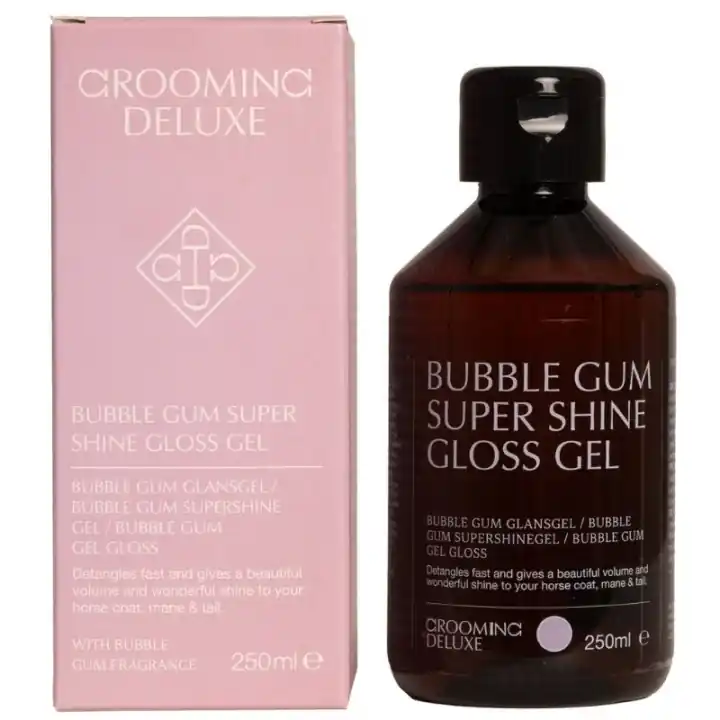 Snabb leverans Pälsglans Super Shine Gloss Gel Bubble Gum 250ml