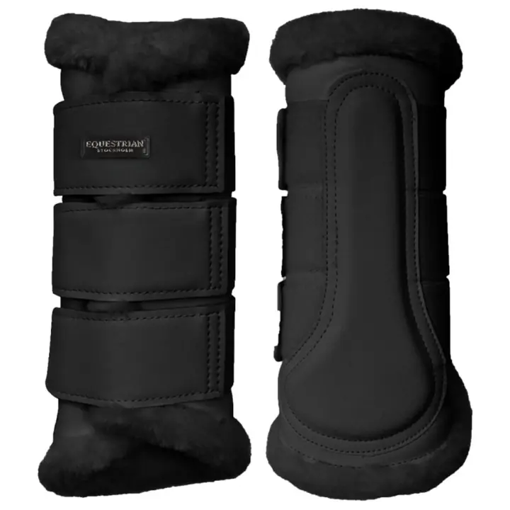Damasker ES Faux Fur Black Nedsatt pris