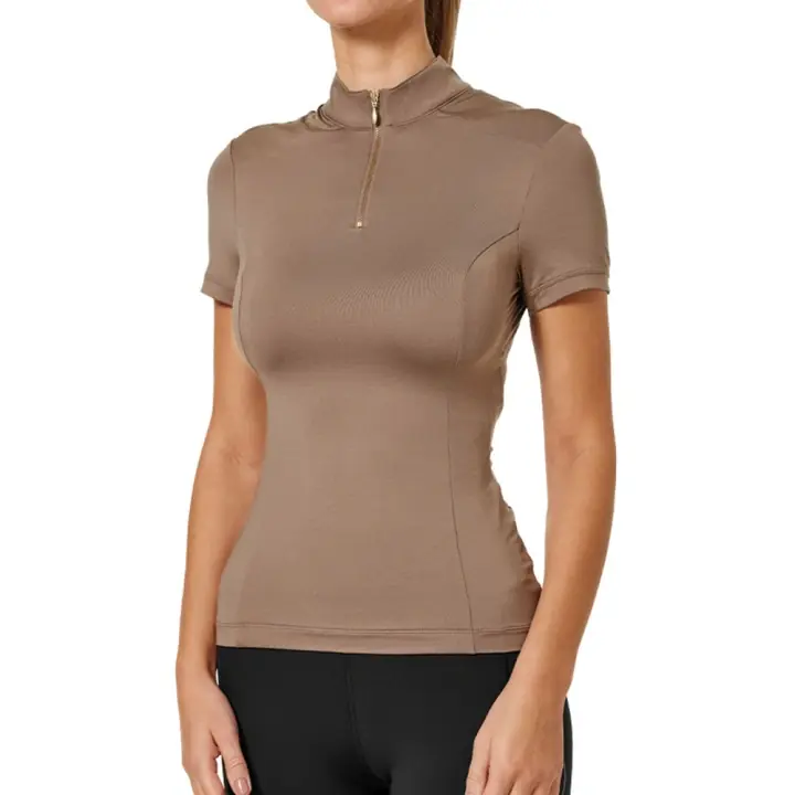 Träningstopp ES UV Protection Short Sleeve Champagne Begränsad tid