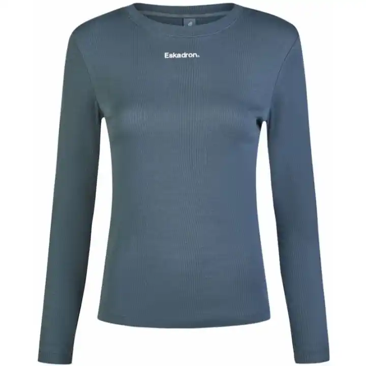 Tröja Rib Longsleeve Classic Sports Grön Nyhet
