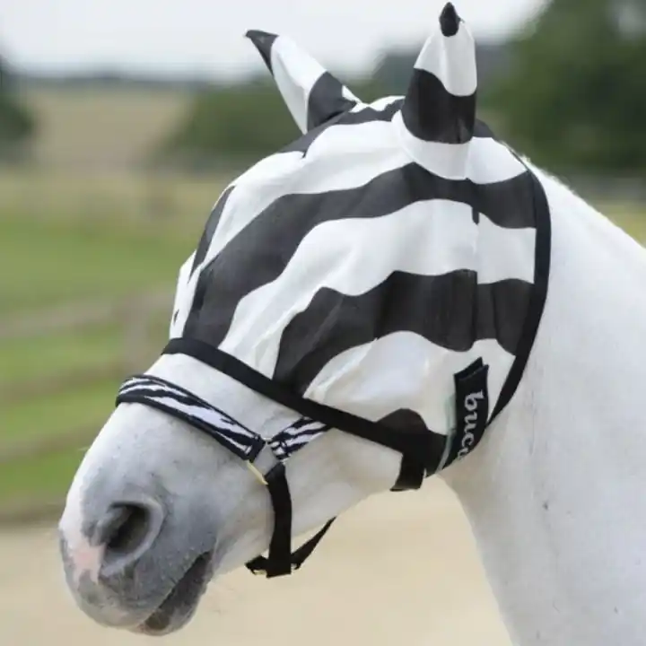 Billig Flugmask Buzz Off Zebra