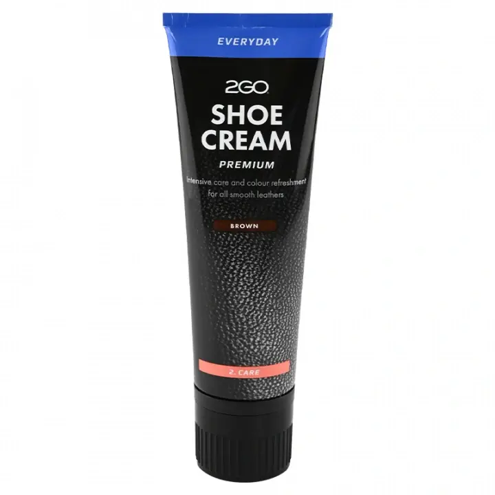 Outlet Skokräm Premium Pigment Brun 80ml