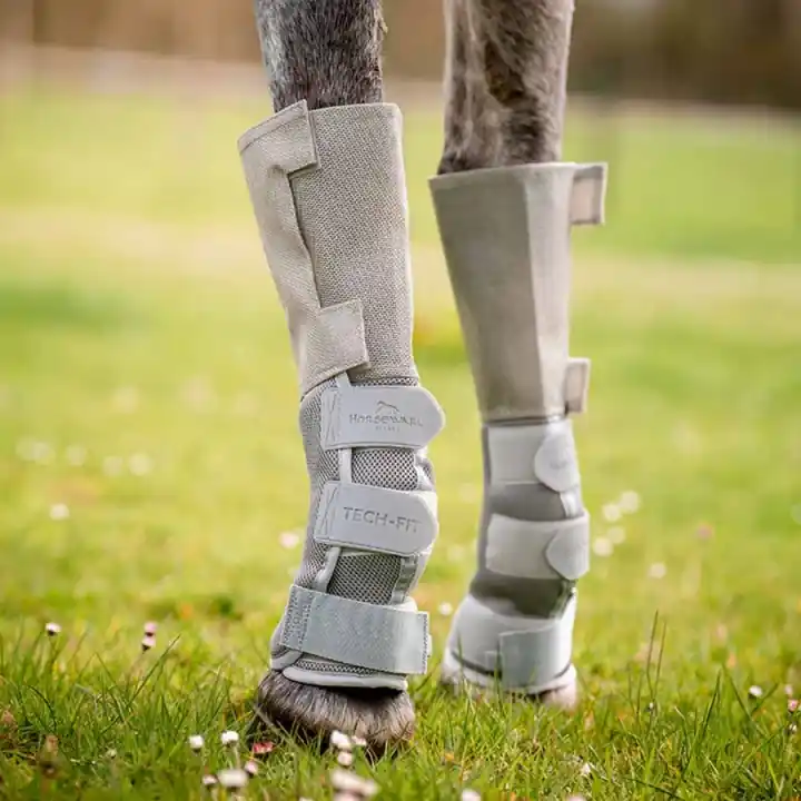 Flugskydd Rambo Tech Fit Flyboot Silver Kampanjpris