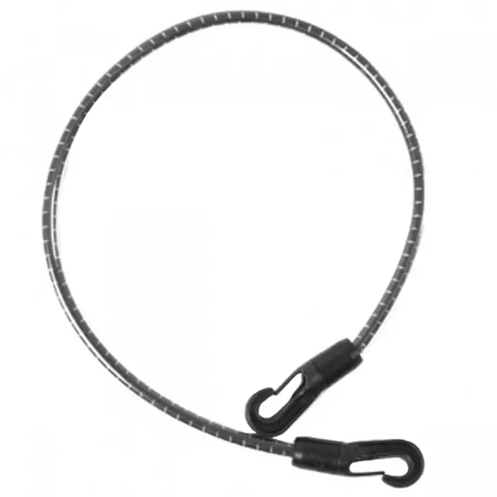 Svansrem Elastisk PVC Svart Outlet