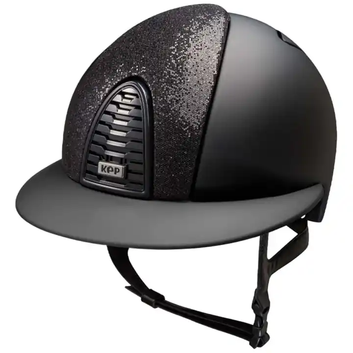 Handla nu Ridhjälm Cromo 2.0 Matt Polo Inserto Glitter Svart