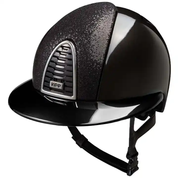 Rea Ridhjälm Cromo 2.0 Shine Polo Inserto Glitter Svart