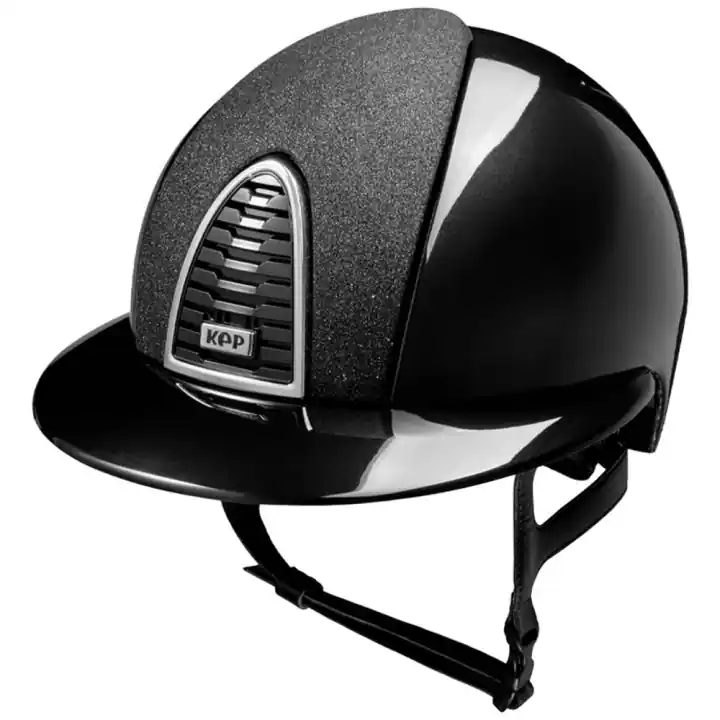 Ridhjälm Cromo 2.0 Shine Polo Inserto Star Svart Premium