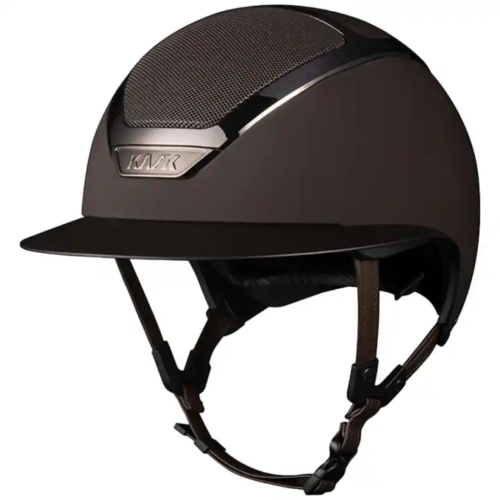 Extra rabatt Ridhjälm Star Lady Chrome Brun