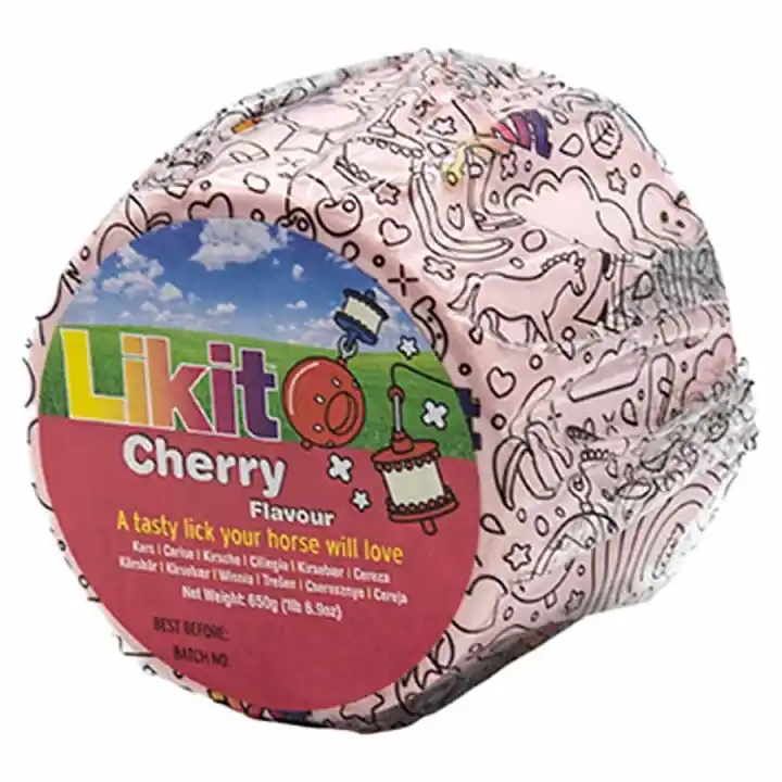 Slicksten Cherry Refill med Hål 650g prisnedsättning