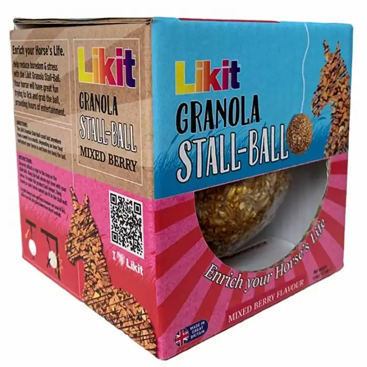 Utförsäljning Stallboll Granola Mixed Berry 1,6kg