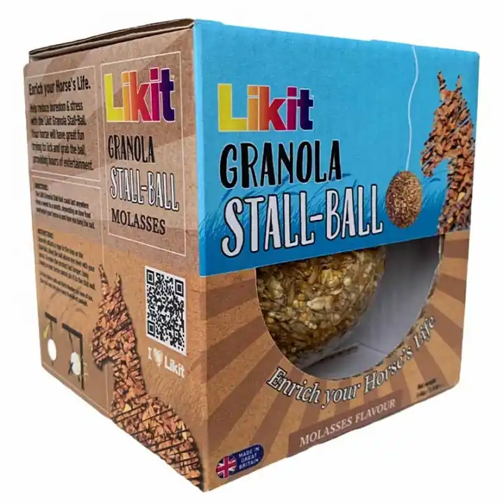 Snabb leverans Stallboll Granola Molasses 1,6kg
