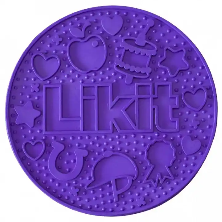 Slickmatta Graze Maze Lick Mat Nivå 1 Lila Beställ idag