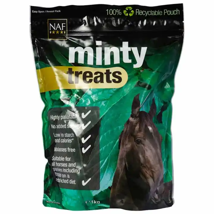 Snabb frakt Hästgodis Minty Treats 1kg