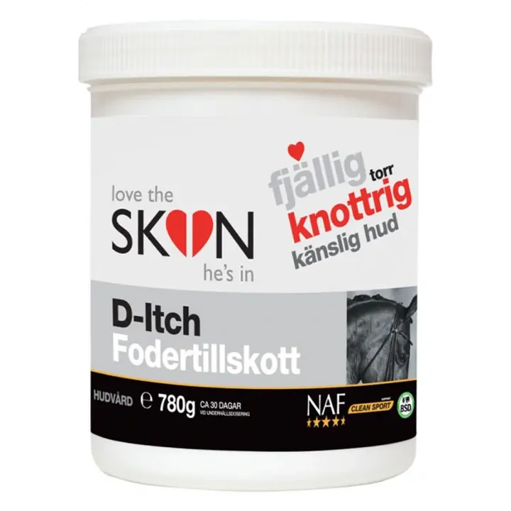 LTSHI D-itch Fodertillskott 780g Handla nu