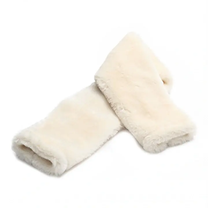 Billigare Sadelgjordskydd SupaFleece Sleeve Vit