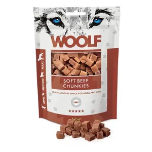 Woolf - Mjuka nötköttbitar, 100g Beställ idag