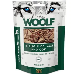 Woolf - Lamm & Torsk Triangel, 100g prisnedsättning