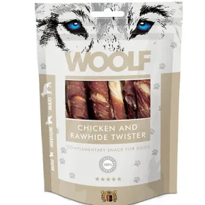 Woolf - Kyckling & Råhud Twister, 100g Beställ nu
