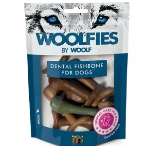 Woolfies - Tandfiskben Liten, 200g Extra rabatt
