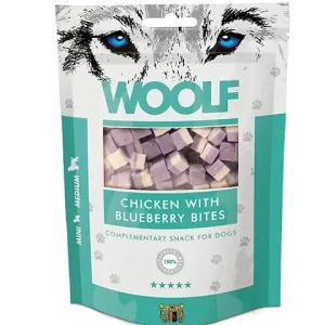 Lägg i varukorgen Woolf - kyckling med blåbärsbitar, 100g
