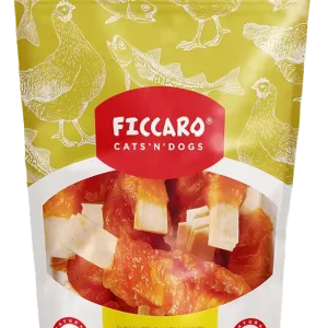 Ficcaro - Kyckling- och pollocktwister, 100g Sänkt pris