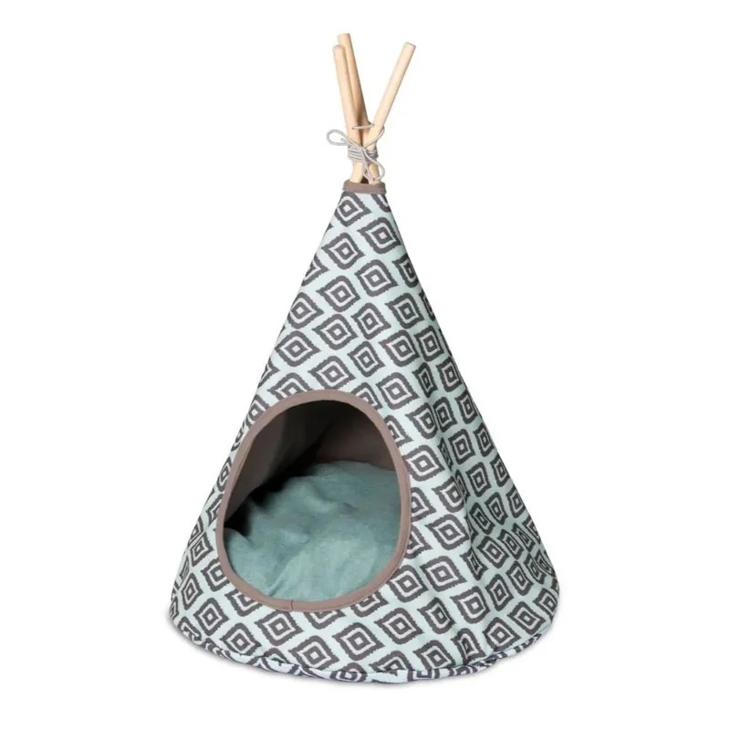 Endast idag Trend Tipi mint/mönster, 50x50x70cm