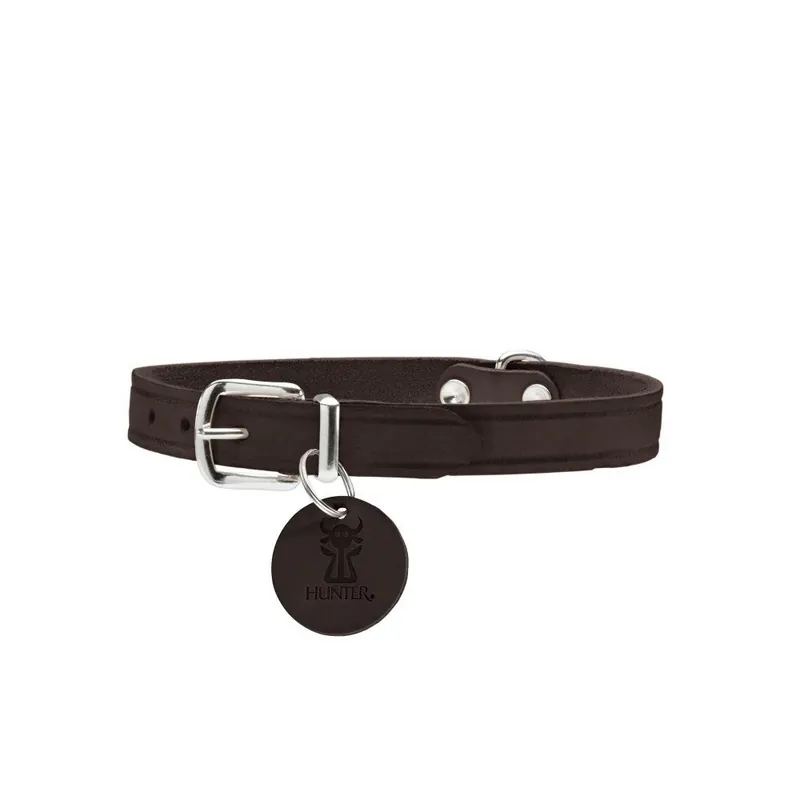 Nyhet Hunter - Halsband Aalborg, mörkbrun