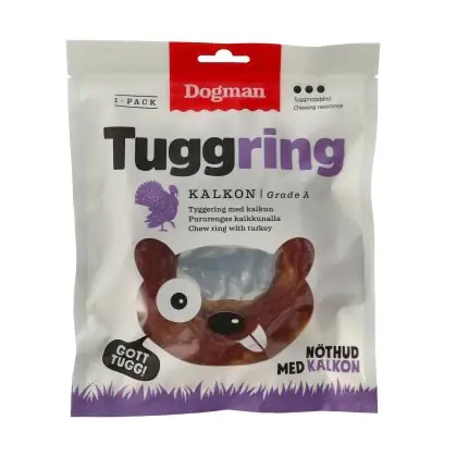 Billigare Dogman - Tuggummi m. kalkon