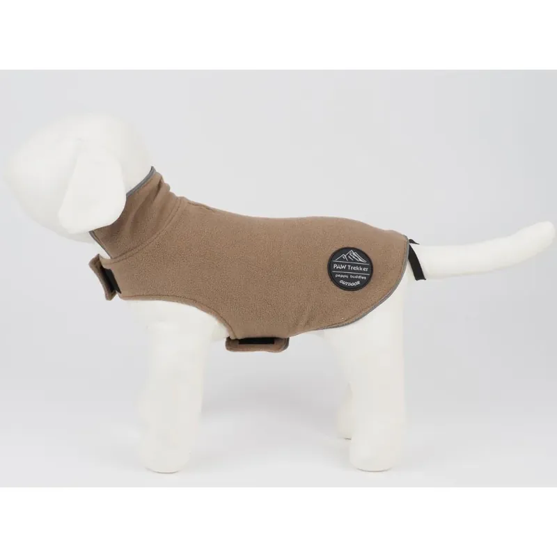 Peppy Buddies fleecejacka, beige Billig