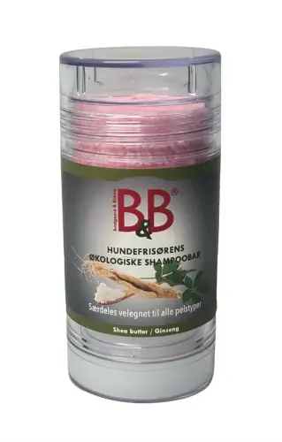 prisnedsättning B&B - Shampoo-bar sheasmör & ginseng