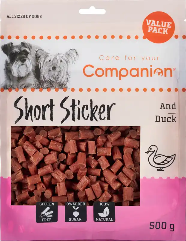Kampanjpris Companion - Kort Anka stickers, 500g
