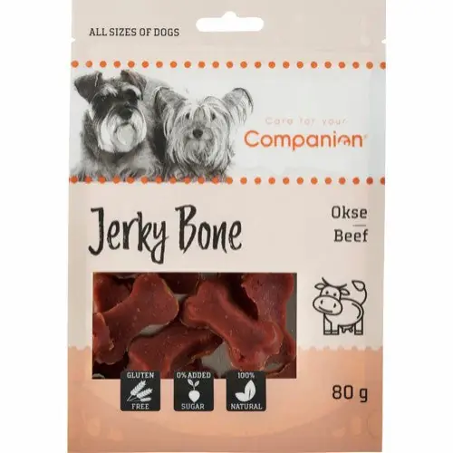 Companion - nötkött jerky ben, 80g Erbjudande