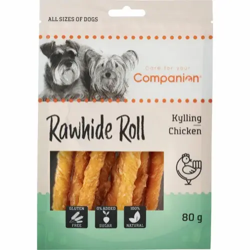 Companion Kyckling råhudrullar, 80g Erbjudandepris