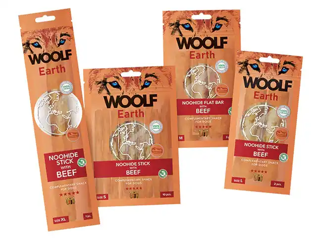Endast idag Woolf - Earth Nohide Beef - flera storlekar
