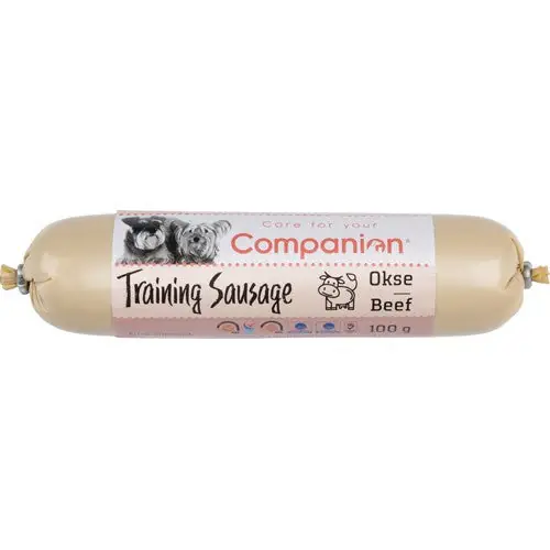 Populärt val Companion - Träningskorv, nötkött 100g
